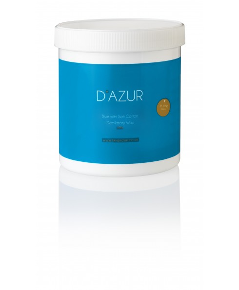 D'AZUR Soft Cotton Blue Hot Wax 600gr